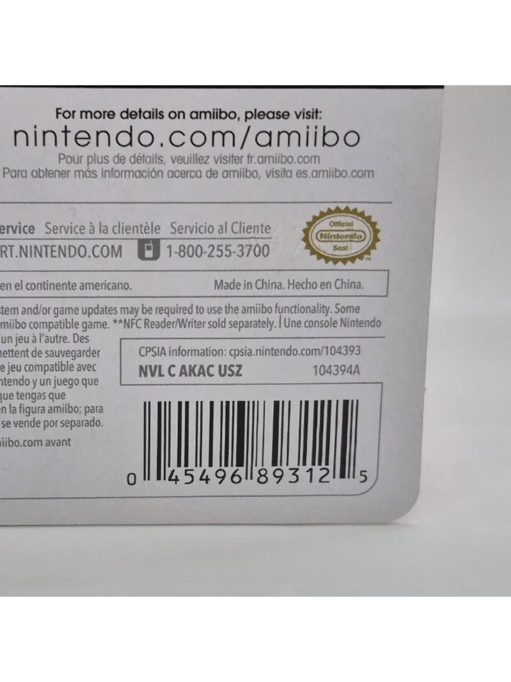Link Majora's Mask amiibo Nintendo The Legend of Zelda Brand Figure New Sealed